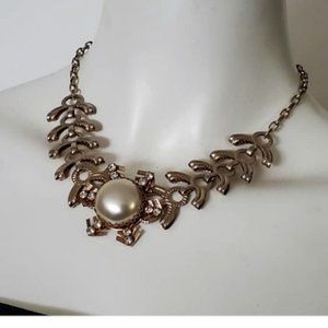 Antique 30's Snowflake Choker Necklace OOAK Piece